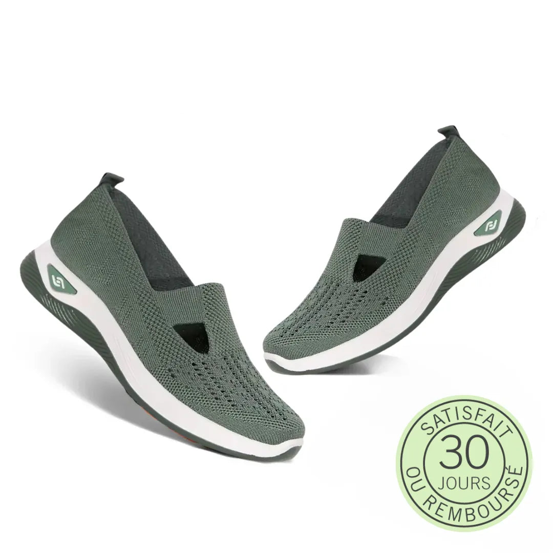 Basket Confortable et Légère Sans Lacets en Maille pour Femme