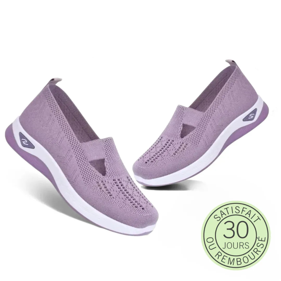 Basket Confortable et Légère Sans Lacets en Maille pour Femme