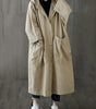 Trenchcoat Long Imperméable pour Femmes