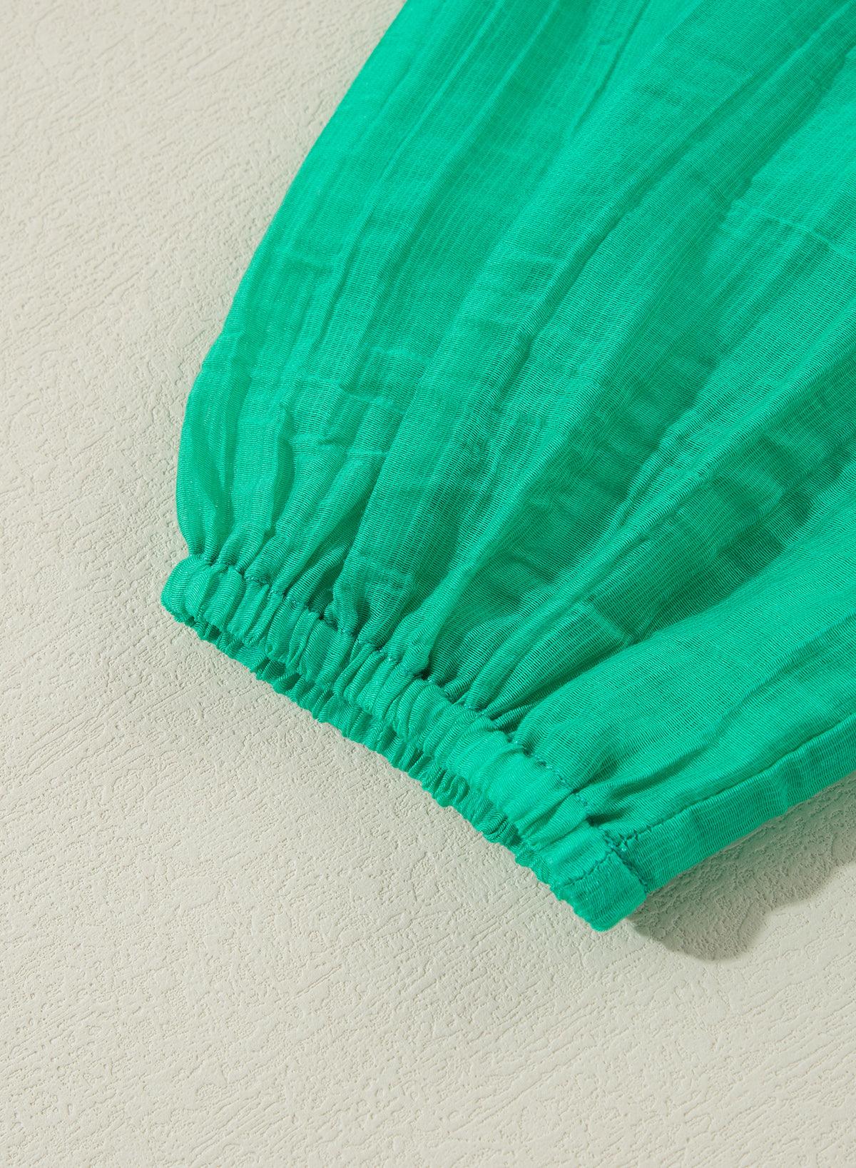 Robe Mini Franjée Décolleté en V pour Femmes