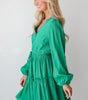 Robe Mini Franjée Décolleté en V pour Femmes