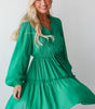 Robe Mini Franjée Décolleté en V pour Femmes