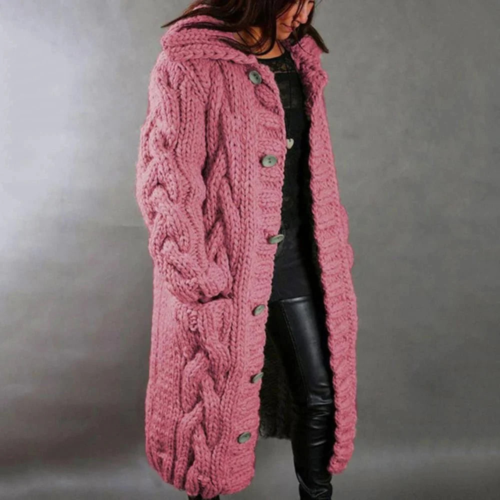 Cardigan Tricoté Élégant pour Femmes