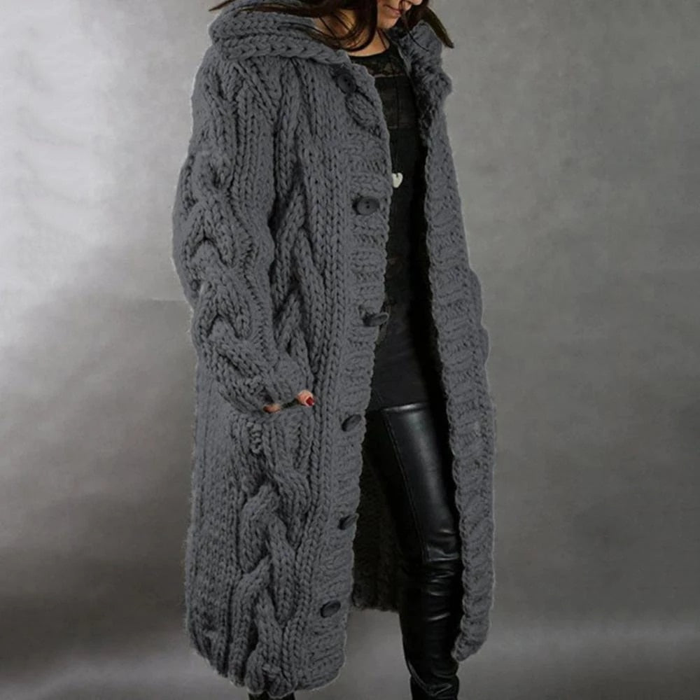 Cardigan Tricoté Élégant pour Femmes