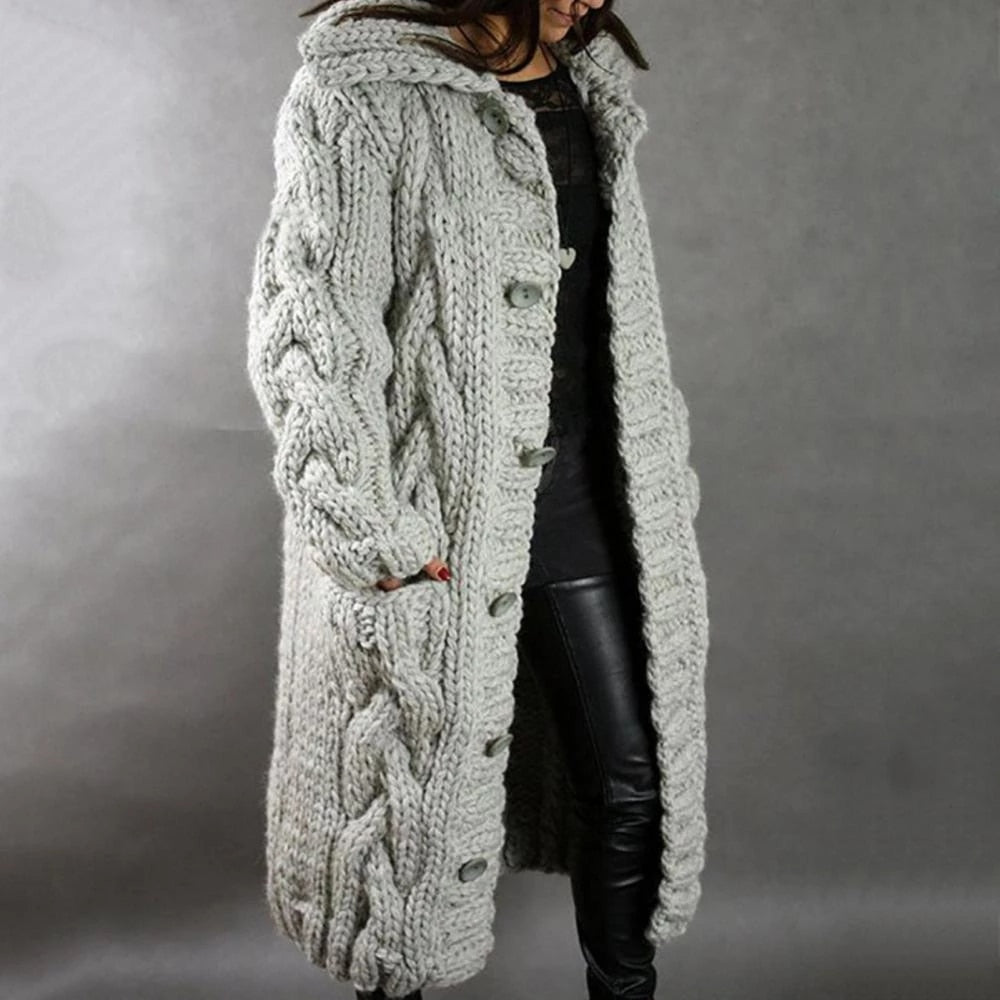 Cardigan Tricoté Élégant pour Femmes