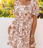 Robe Mini à Fleurs pour Femmes