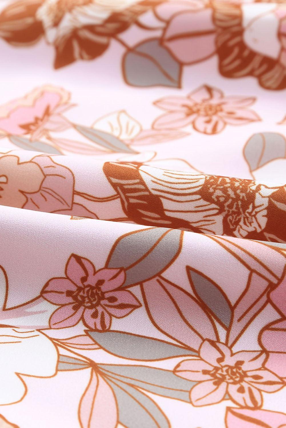 Robe Mini à Fleurs pour Femmes