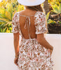 Robe Mini à Fleurs pour Femmes