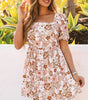 Robe Mini à Fleurs pour Femmes