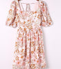 Robe Mini à Fleurs pour Femmes