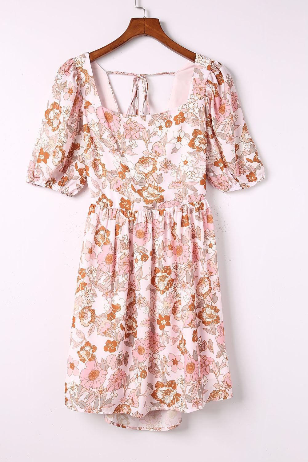 Robe Mini à Fleurs pour Femmes