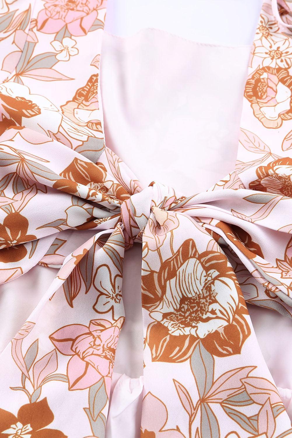 Robe Mini à Fleurs pour Femmes