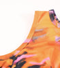 Robe Bodycon Tordue Découpe pour Femmes