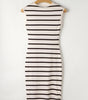 Robe Midi Tordue avec Fente Latérale pour Femmes