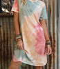 Robe T-shirt Oversized Drapée pour Femmes