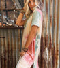 Robe T-shirt Oversized Drapée pour Femmes