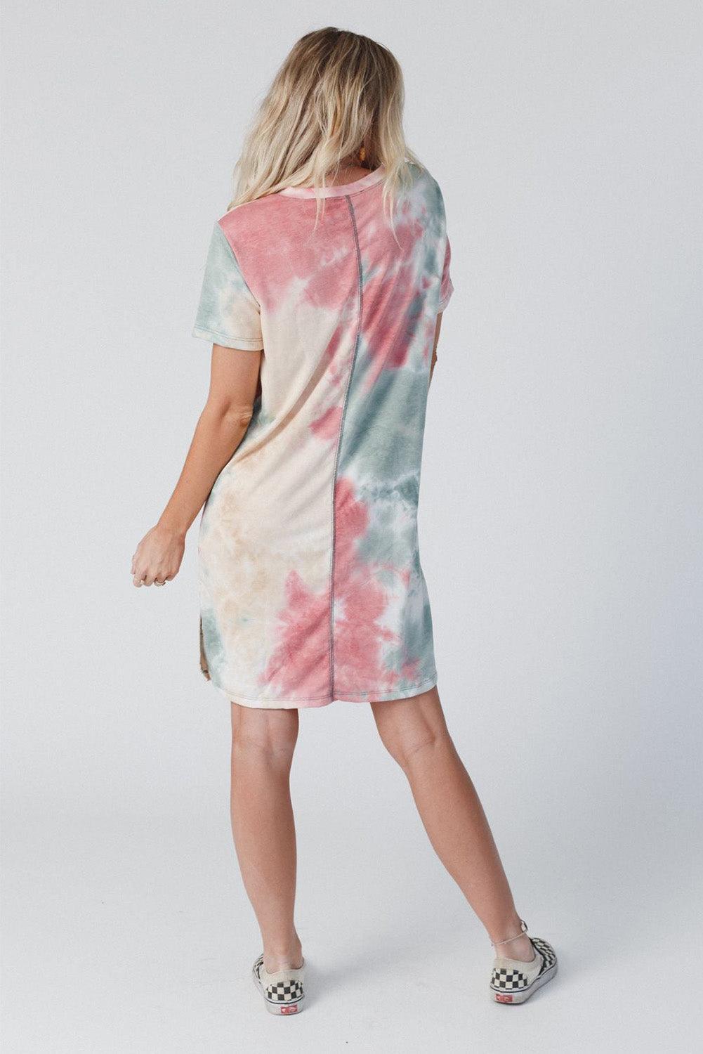 Robe T-shirt Oversized Drapée pour Femmes