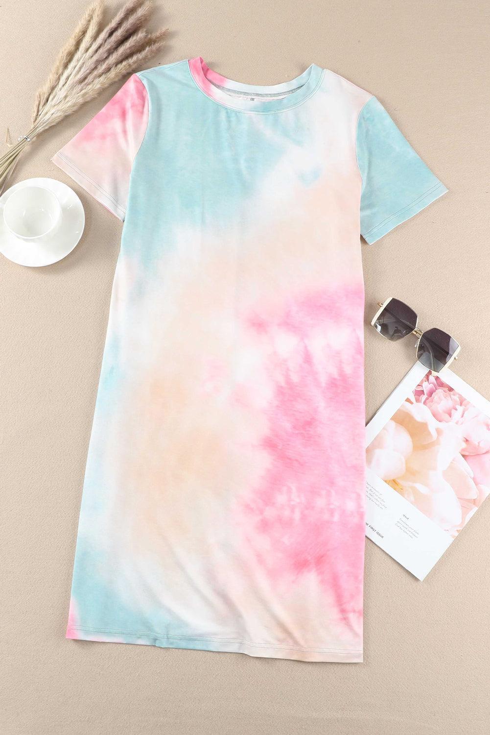 Robe T-shirt Oversized Drapée pour Femmes