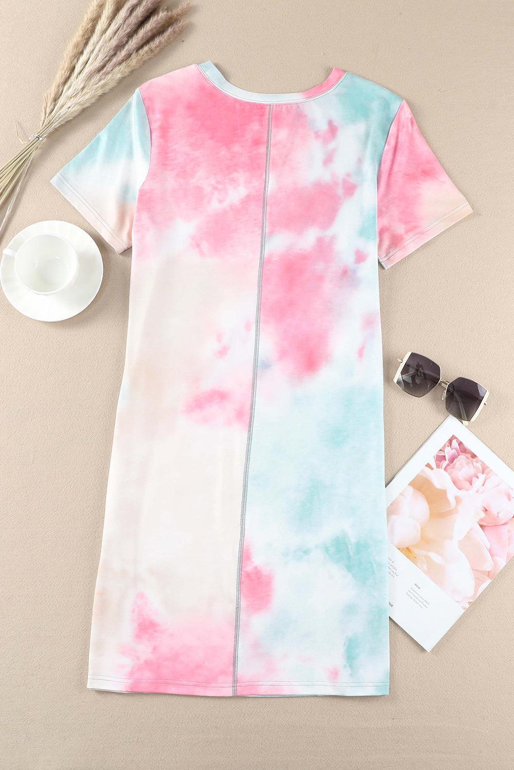 Robe T-shirt Oversized Drapée pour Femmes