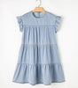 Robe en Denim A-ligne pour Femmes