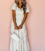 Robe Maxi Florale à Volants