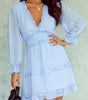 Robe à Volants Dos Nu pour Femmes