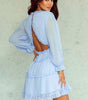 Robe à Volants Dos Nu pour Femmes