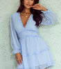 Robe à Volants Dos Nu pour Femmes