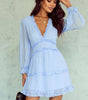 Robe à Volants Dos Nu pour Femmes