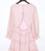 Robe à Volants Dos Nu pour Femmes