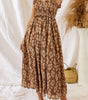 Robe Maxi à Fleurs pour Femmes