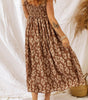 Robe Maxi à Fleurs pour Femmes