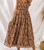Robe Maxi à Fleurs pour Femmes