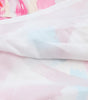 Robe Midi Rayée à Volants pour Femmes