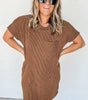 Robe T-shirt Rayée pour Femmes