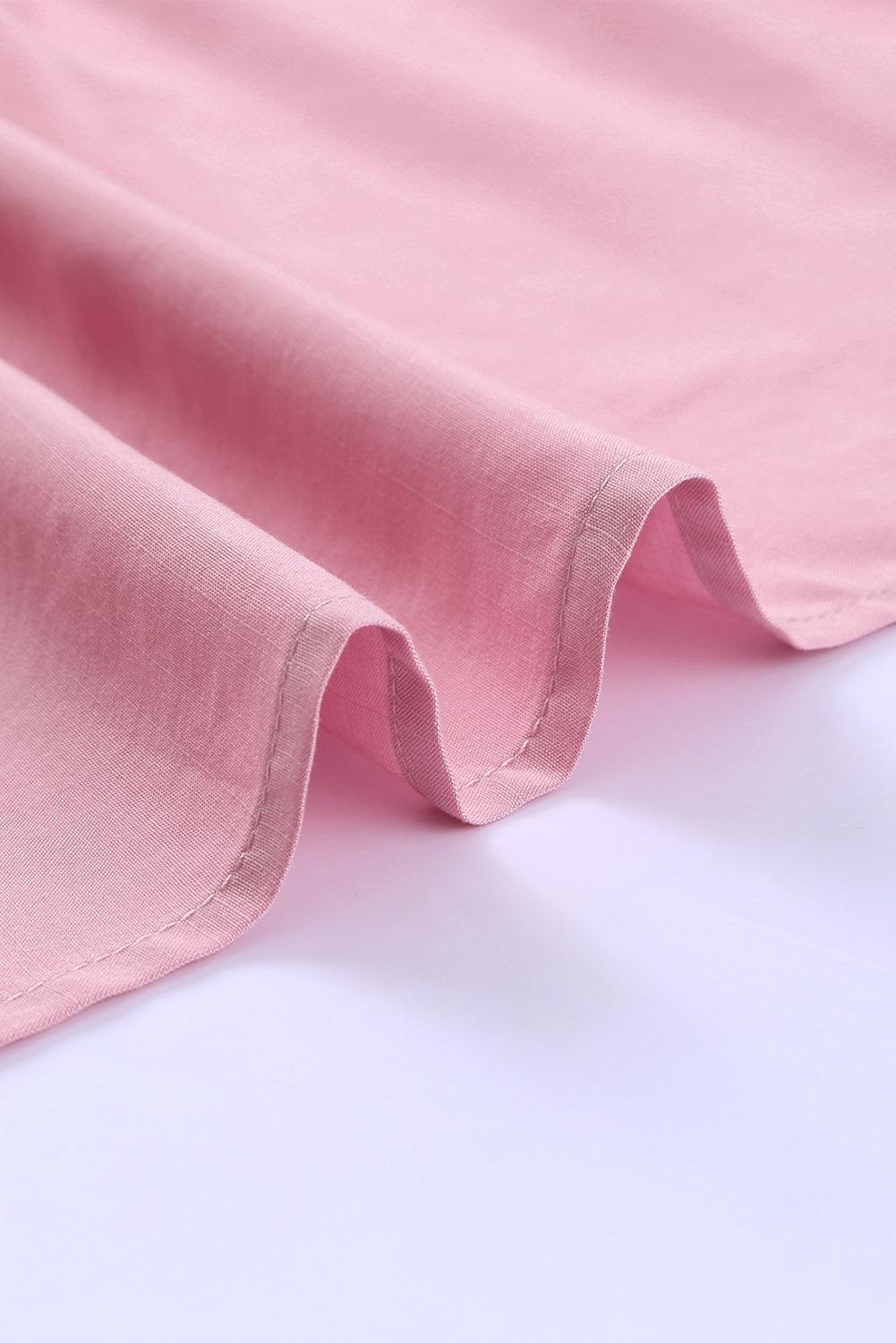 Robe Mini Sans Manches à Smocks pour Femmes