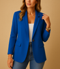 Blazer Classique Ajusté pour Femmes