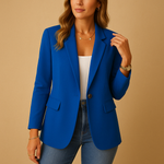 Blazer Classique Ajusté pour Femmes