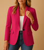 Blazer Classique Ajusté pour Femmes