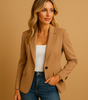 Blazer Classique Ajusté pour Femmes