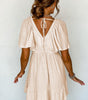 Robe Mini avec Décolleté en V Profond pour Femmes