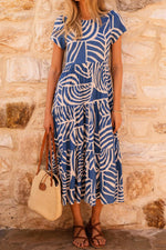Robe Maxi à Volants pour Femmes