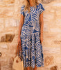 Robe Maxi à Volants pour Femmes