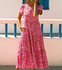 Robe Maxi à Volants pour Femmes