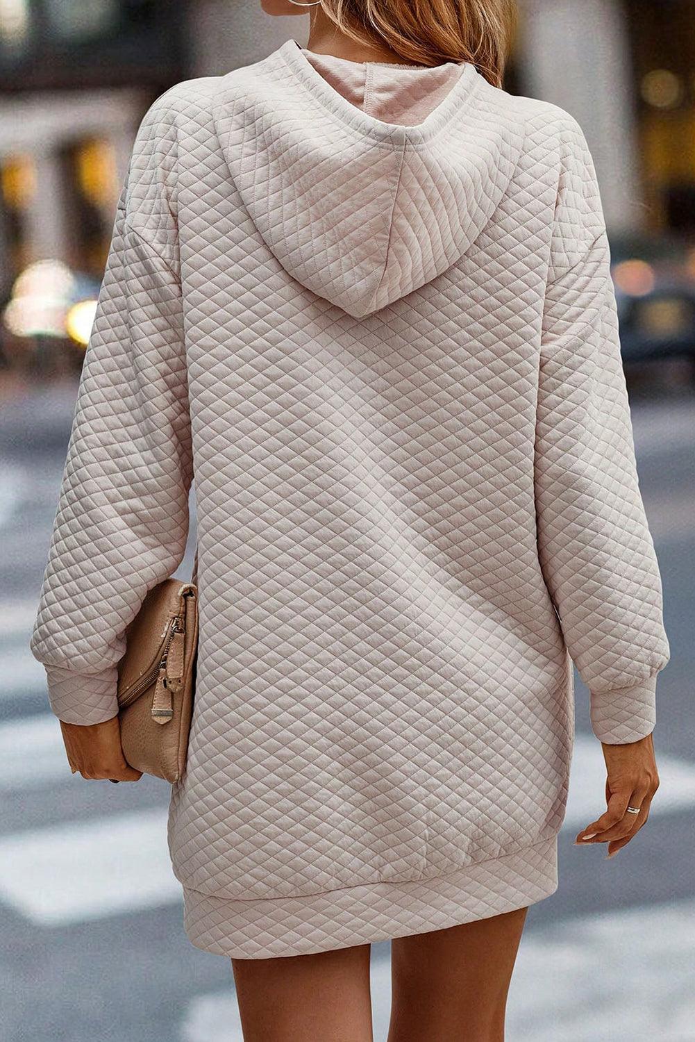Robe à Capuche Matelassée pour Femmes