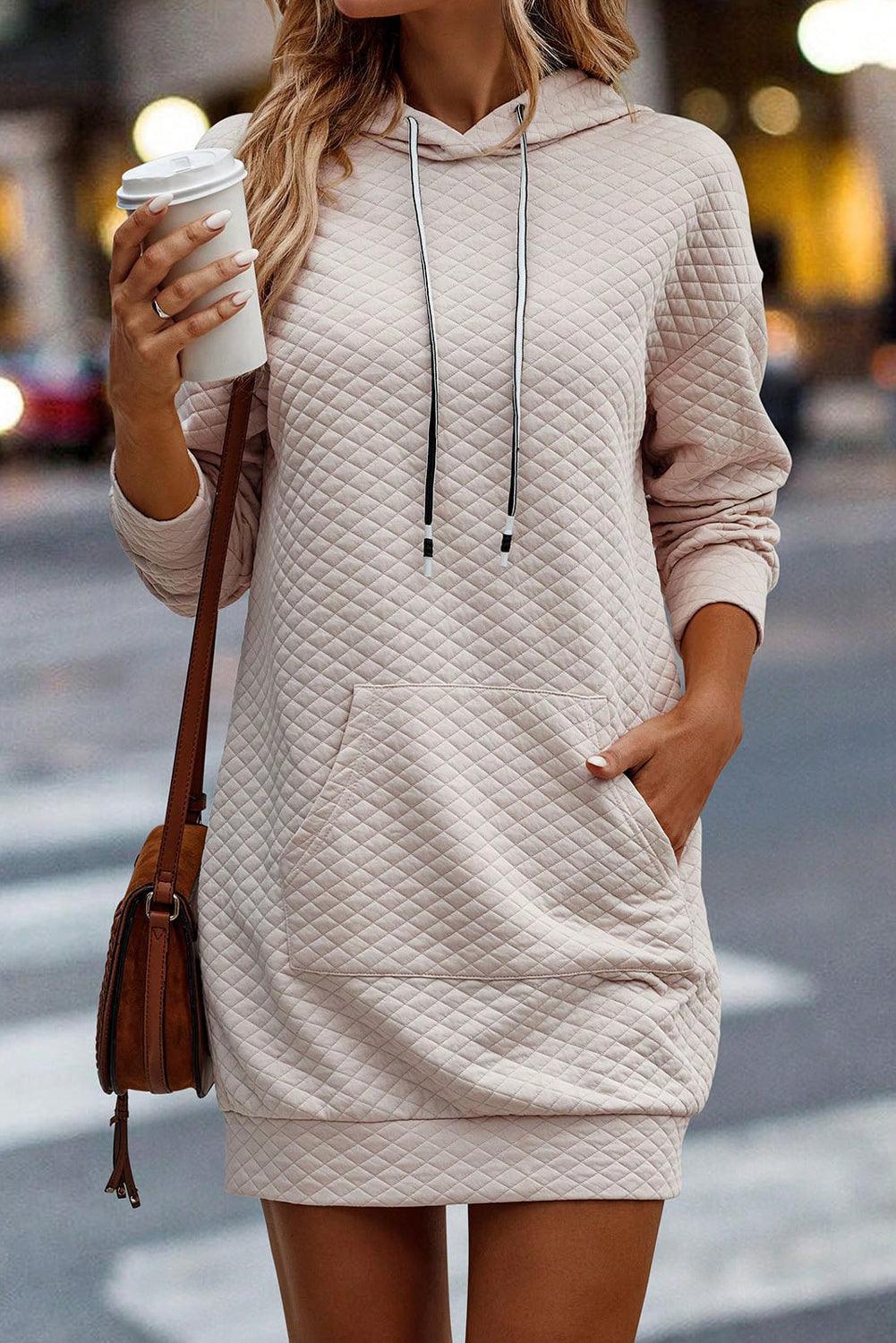 Robe Matelassée à Capuche pour Femmes