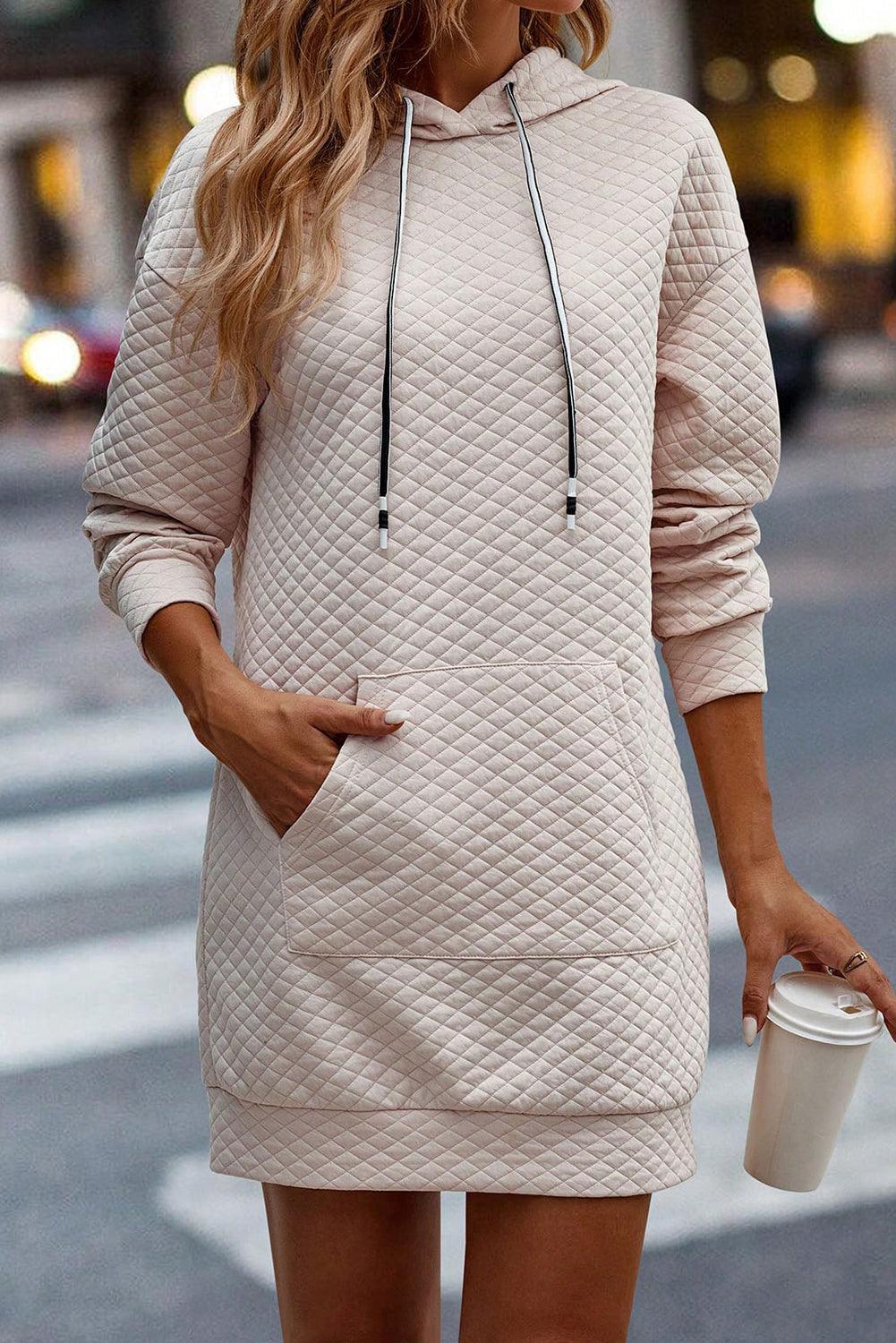 Robe Matelassée à Capuche pour Femmes