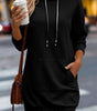 Robe Matelassée à Capuche pour Femmes
