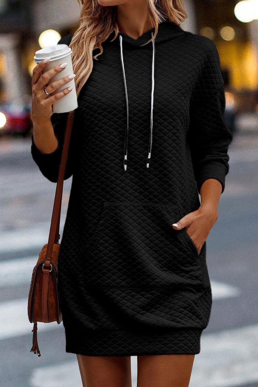 Robe Matelassée à Capuche pour Femmes