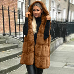 Gilet Douillet à Capuche pour Femmes - Emilia Lane